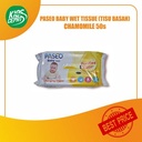 Tissue PASEO Baby Wet Tissue Chamomile 50s (TISU BASAH)