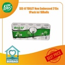 Tissue SEE-U TOILET Non Embossed 215s 1Pack isi 10Rolls