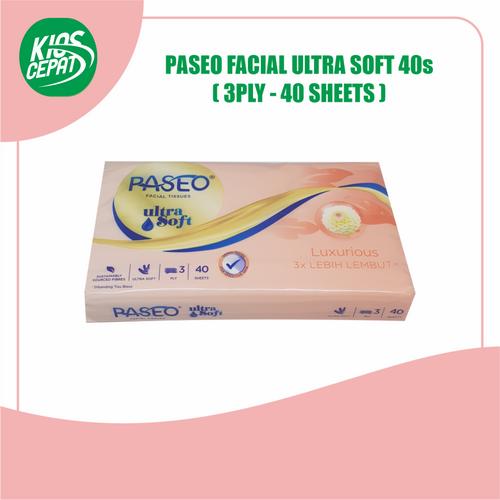Tissue PASEO Facial ULTRA SOFT TRAVEL 3Ply 40s