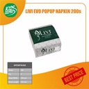 Tissue LIVI EVO PREMIUM POP UP NAPKIN 200s (Tisu Meja Makan)