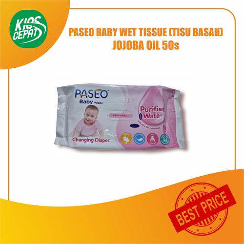 Tissue PASEO Baby Wet Tissue JOJOBA OIL 50s (TISU BASAH)