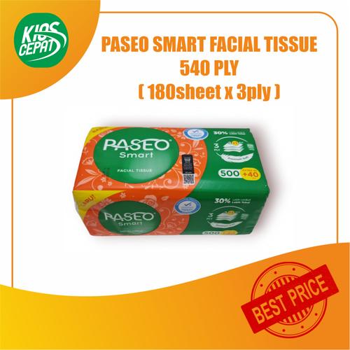 Tissue PASEO SMART Facial 540Ply (Premium Soft 3 Ply / Sheet)