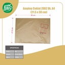 Amplop Coklat Ukuran A4 (1Pack Isi 100pcs)