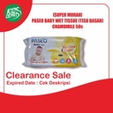 [SUPER MURAH] Tissue PASEO Baby Wet Tissue Chamomile 50s (TISU BASAH)
