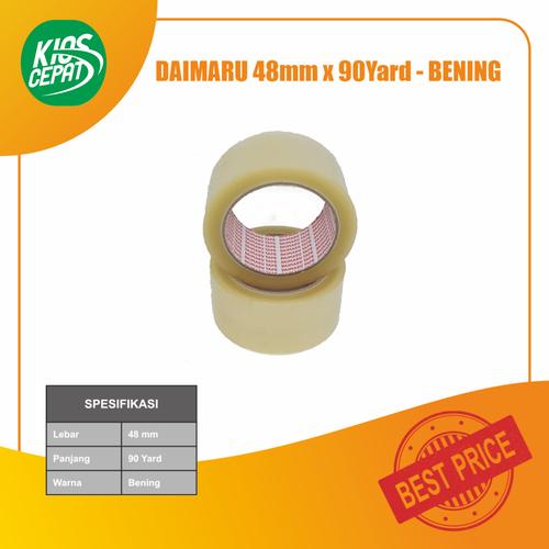 Lakban DAIMARU Bening (48mm x 90Yd)