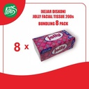 [KEJAR DISKON] Tissue JOLLY FACIAL 200s ISI 8 PACK (JOLLY PINK)