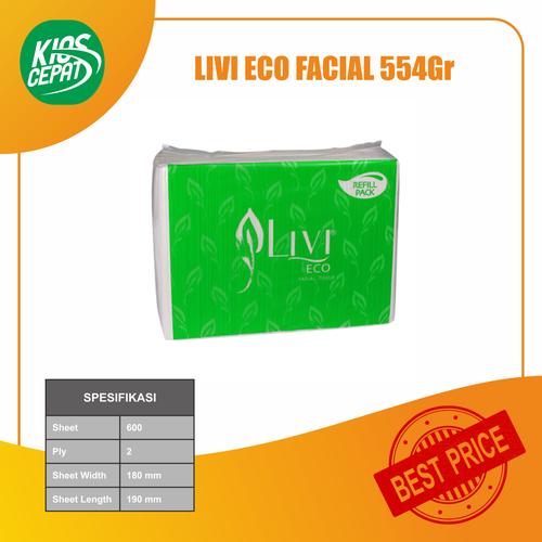 Tissue LIVI ECO Facial Refill 554gr