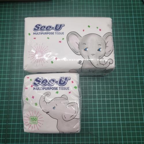 Tissue SEE-U Multipurpose 160s / See-U GAJAH EXTRA SIZE