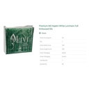 Tissue LIVI EVO Premium MG Napkin White Luncheon Full Embossed 50's