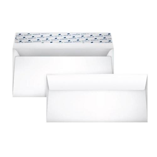 Amplop Putih Paperline 90pps (110 x 230mm) (1BOX isi 100pcs)