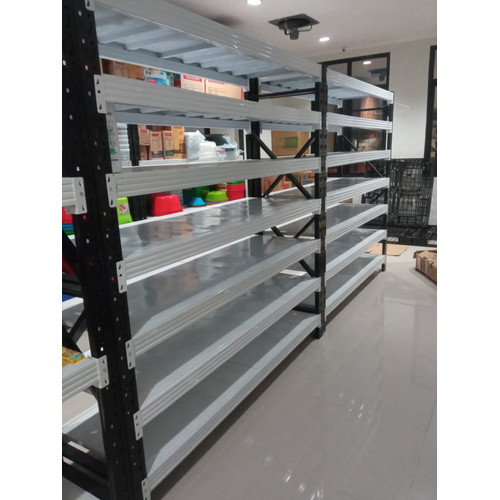 AMBALAN RAK GUDANG AYORACK L5020 500KG 2 METER LAYER SUSUN RACK AM5