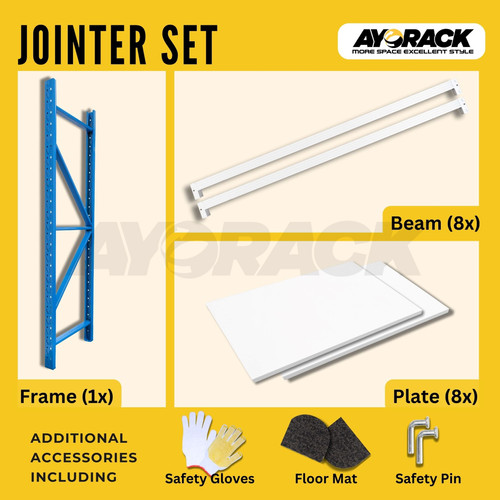 RAK GUDANG JOINTER 4 LAYER 2 METER AYORACK AL2-2020J LIGHT DUTY 200KG