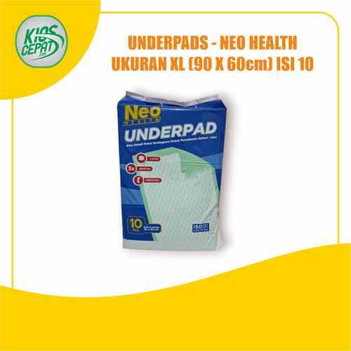 UNDERPAD Size XL (60x90cm) isi 10 (Popok Alas) - NEO EKONOMIS