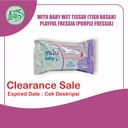 Tissue MITU Baby Wet (TISU BASAH) - PLAYFUL FRESSIA