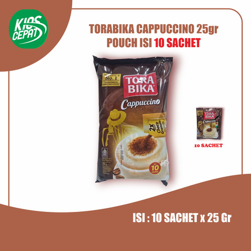 Kopi TORABIKA CAPPUCCINO 25gr - 1 Sachet