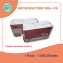 [TC] Tissue MONTISS Facial 1000s - 2 PLY