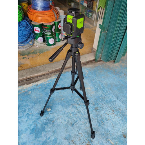 Tripod 140 cm Baut 1/4 inch for Meteran Laser/Self Leveling Laser