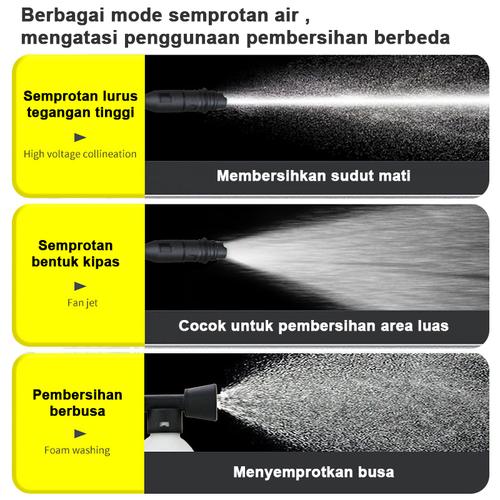 1800/2000/2200W Alat steam cuci motor & mobil Jet Cleaner High Pressure Washer Alat Cuci Mobil cuci motor tekanan - 2200W