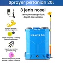 Sprayer Elektrik  Knapsack Electric dan Manual 2in1 Sprayer 20L Sprayer Pertanian - 20L