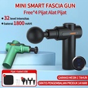 Mini Alat Fasia  Multifungsi Alat Pijat Pintar Alat Pijat Listrik Otot 4 in 1 - hitam