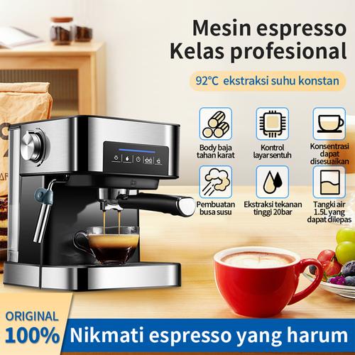 Mesin Kopi Espresso /Espresso Machine / Coffe Machine 1.5 Liter - Edisi Profesional