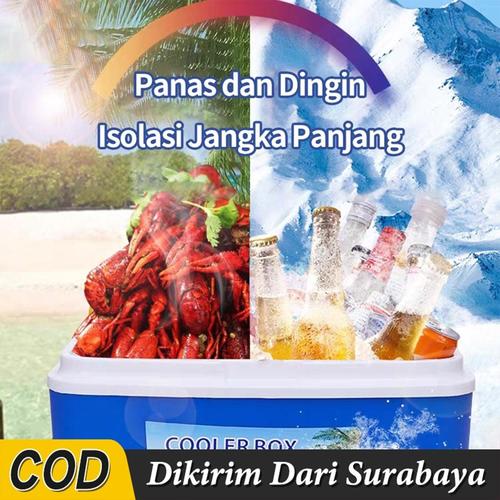 Cooler Box 28/26/13/8/5 Liter Cooler Box Outdoor Segar Wadah Serba Guna - 5 Liter