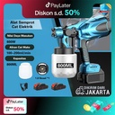 600W Mesin Semprot Cat Elektrik Nirkabel Berkekuatan /Mesin Semprot Cat/ Kompresor Semprot Cat/Alat Semprot Cat/Semprot Cat Tanpa Kabel - 600W-Baterai*1