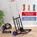 PO Trolley  Beli Makanan dan Belanja Trolley Besi Lipat Trolley Multifungsi Angkut Kardus Karung Beras  Troli Lipat - 80KG roda PU