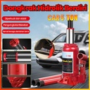 Botol Ban Mobil Kapasitas 5 Ton Dongkrak Mobil Hidrolik Hydraulic Jack Universal Angkat Kendaraan Ban Mobil Dongkrak - Merah 2T