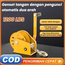 Hand Winch 1200 Pon / Pengunci Otomatis Dua Arah / Mesin Penggulung Manual / Alat Pengangkat dan Penurun Beban / Hand Winch Berkualitas Tinggi - 1200LBS 5M