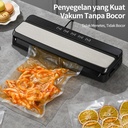 Vacum Sealer Alat Vakum Makanan / Alat Vacum Makanan Frozen / Mesin Vacum Makanan / Fresh Makanan Food Packing Machine - Hitam