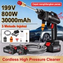 cuci & mobil Jet Cleaner Baterai/Cuci Mobil Tanpa Kabel Alat - 197V+1batteryVD