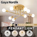Chandelier 6/8Led Living Room Ceiling Chandelier (not included Bulb) - A+8 head