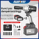 Kunci Pas Dampak Listrik/mesin bor baterai/Alat perbaikan mobil - 48V, satu baterai