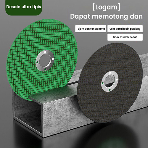 [50 PCS] mata gerinda potong besi 4 inch / mata grinda potong besi / cutting wheel 4" （107 x 1.2 x 16mm）Batu Gerinda Gurinda Potong Besi
