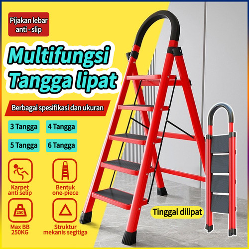 3-4 Step Tangga Lipat Multifungsi - 3 Step