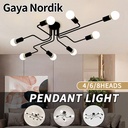 Chandelier 6/8Led Living Room Ceiling Chandelier (not included Bulb) - A+8 head