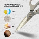 YUEFEIBAO Feibao Gunting Serbaguna 9 Inch / Multifunction Scissors 225mm / Stainless Steel / F10-3051