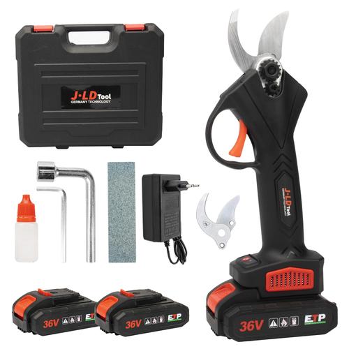 JLD 36VCordless Pruning Shears 1.2 Inch Cutting Diameter Pemangkasan Gunting Cabang Pemangkas untuk Pohon Buah Cabang Taman Bonsai Gunting Taman Elektrik Garden