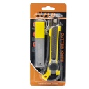 JLD Pisau Cutter/Utility Knife 18mm Premium Blade Pisau Potong Serbaguna Cuter Alat Pemotong Kertas PVC Kardus /Pisau Cutter 4 Blade