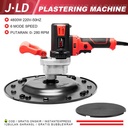 JLD Mesin Plester Acian Semen Tembok 4800W Hand Held Poles Dinding Adukan Semen 6 Mode kecepatan Variable speed Bor Listrik Pelester Tembok Pemoles Mortar Trowel