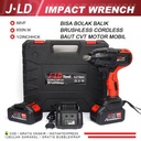 JLD Impact Wrench Cordless 88VF Brushless 650N.M 1/2 Inch Torque Jumbo - JF88 1BAT