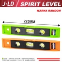 JLD Waterpass Spirit Levels/ Magnet 225mm /Alat Ukur Tukang 3in1/ Alat pengukur Kemiringan Drajat Derajat Vertikal Horizontal Murah