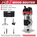 JLD Mesin Trimmer MT370 Mesin Profil Kayu Router 6mm  Mesin Profil Kayu Trimmer Router Mesin 350W Router Ukir Kayu Murah Berkualitas Original