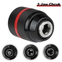 JLD Kepala Bor Metal Keyless Drill Chuck 13mm 1/2INCH Keyless Metal Kepala Bor With Lock - 13MM
