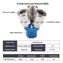 JLD Quick Coupler 3 Way Adapter Connector Sambungan Selang Angin Kompresor SMY