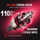 JLD Kompresor Angin Tanpa Oilless 1HP 30L - 30L