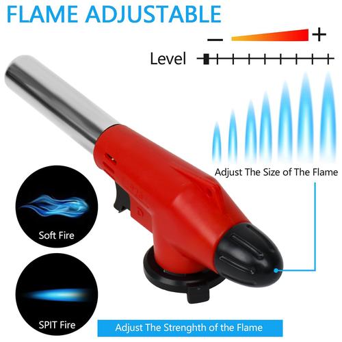 JLD Flame Gun/Torch Gas Mini Alat Pemantik Api Las Bakar Tabung