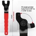 JLD Kunci Gerinda 4-9Inch Adjustable Grinder Spanner Universal Semua Merek Gerinda