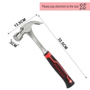JLD Claw hammer Palu Kepala dengan Kepala Berbentuk Segi Tiga